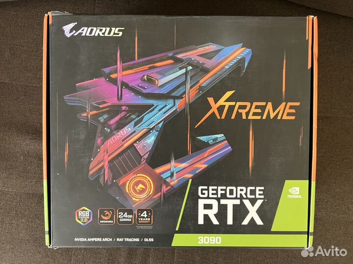 Gigabyte aorus geforce rtx 3090 xtreme waterforce