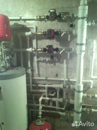 Отопление, водоснабжение, насосы, счётчики