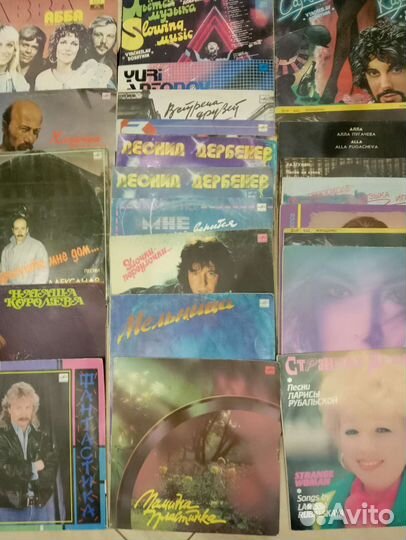 Виниловые пластинки СССР