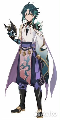 Косплей Сяо (цену предлагайте, костюм и обувь)