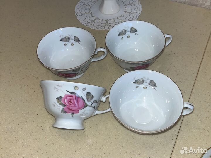 Чашки Польша фарфор
