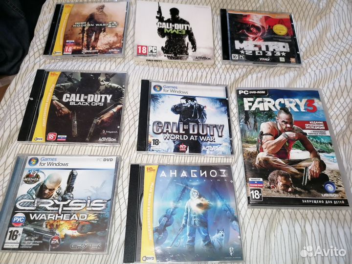 Компьютерные игры на дисках