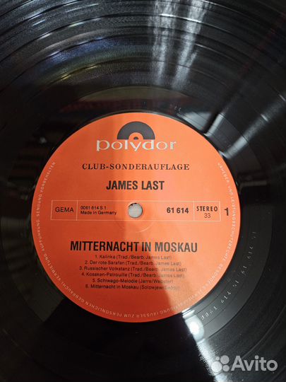 James Last – Mitternacht In Moskau