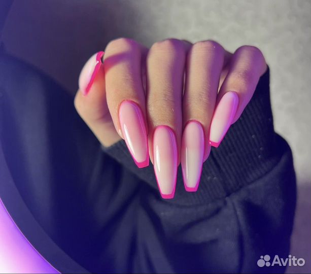 Гель лак, наращивание