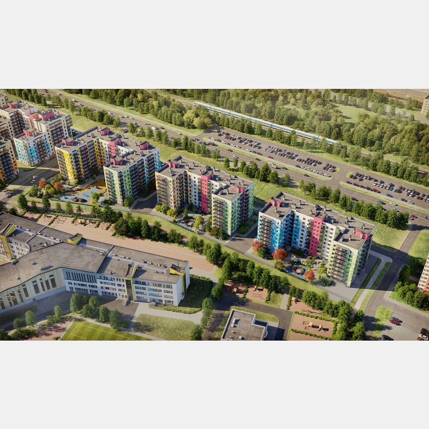 2-к. квартира, 56,9 м², 2/9 эт.