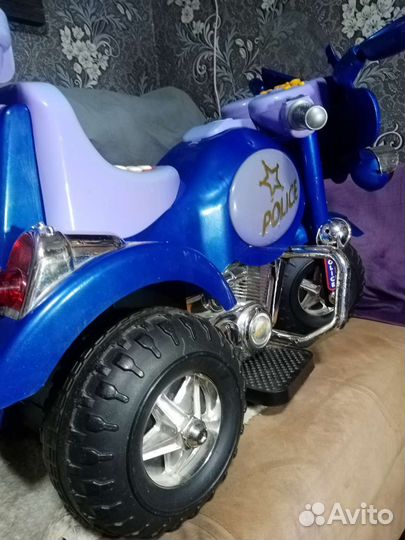 Детский мотоцикл на аккумуляторе бу