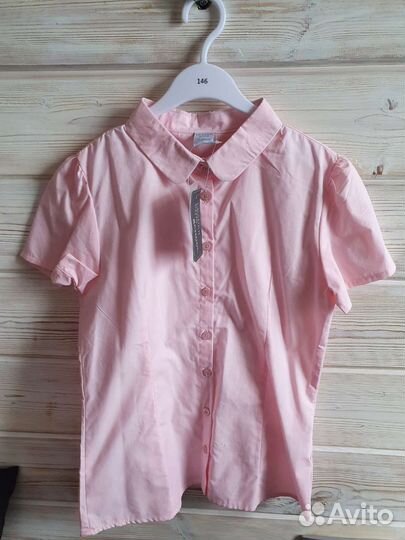 Рубашка школьная 146