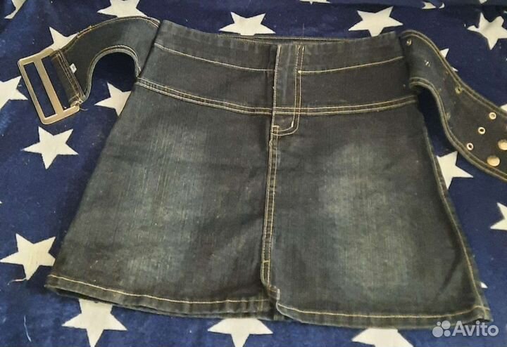 Джинсовая юбка