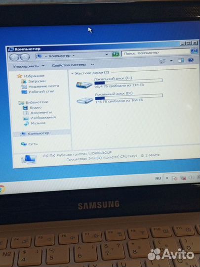 Нетбук samsung nc110