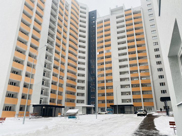2-к. квартира, 57,5 м², 12/16 эт.