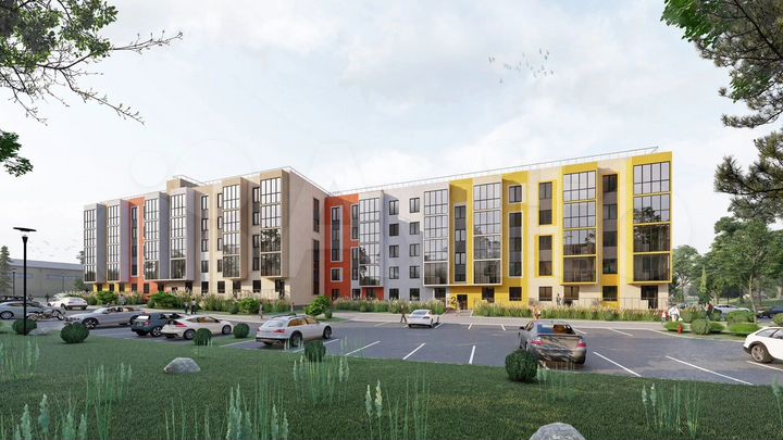 1-к. квартира, 36,5 м², 4/5 эт.