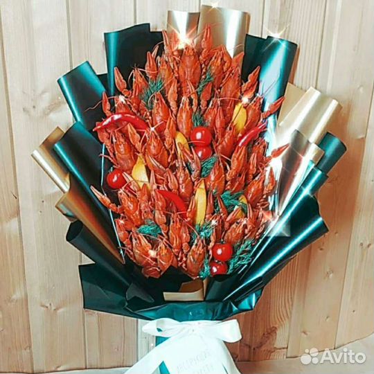 Букеты из раков