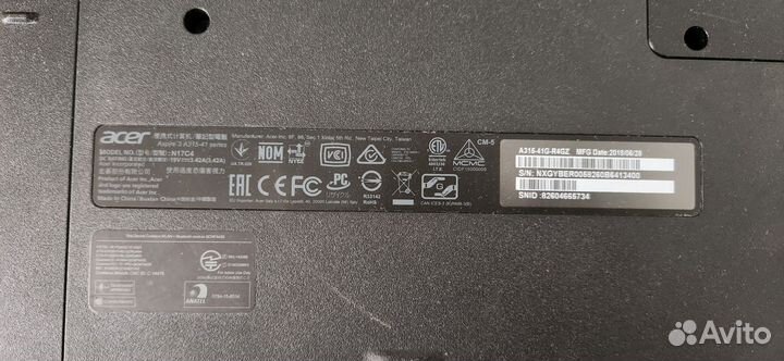 Acer aspire n17c4