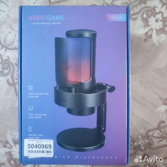 Микрофон fifine a8 черный