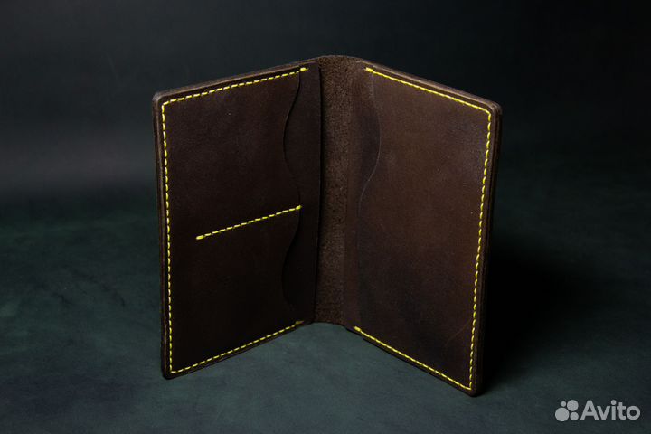 Обложка для паспорта из натуральной кожи