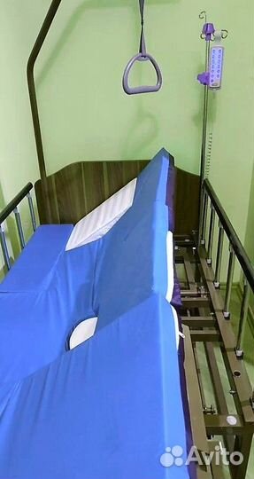 Медицинская кровать для лежачих больных эл+туaл+кр