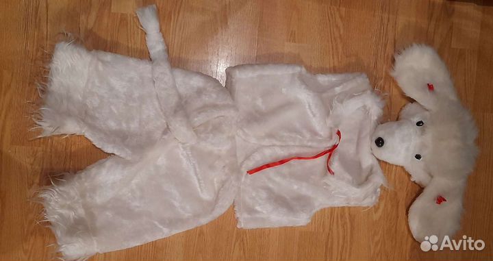 Новогодний костюм собаки