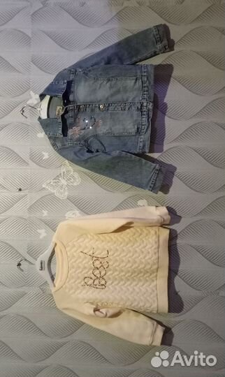 Большой пакет вещей на девочку