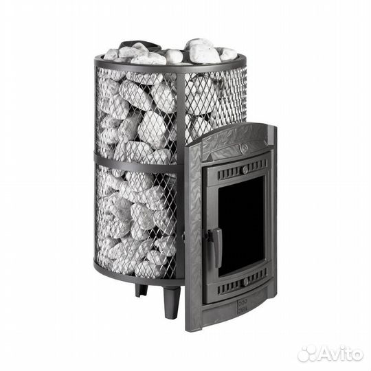Печь Для Бани «Атмосфера L ктт» сетка нержавейка