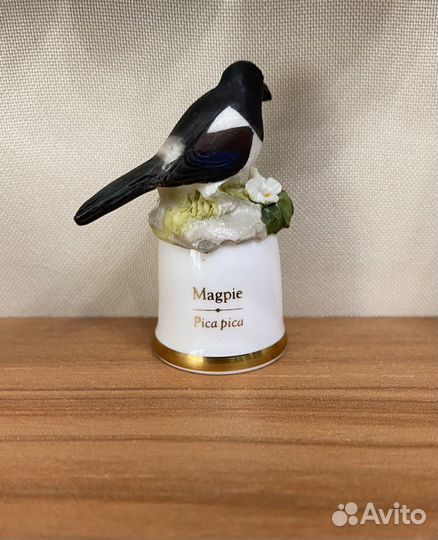 Наперсток коллекционный «Птицы Британии»