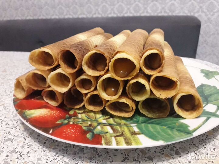 Орешки со сгущёнкой,трубочки, кейк-попсы