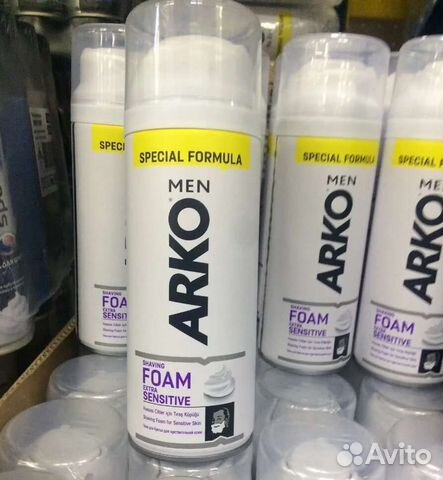 Пена для бритья Arko sensitiveExtra 400 мл