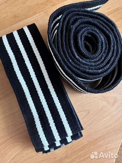 Коленные бинты для пауэрлифтинга, 2 шт наколенники