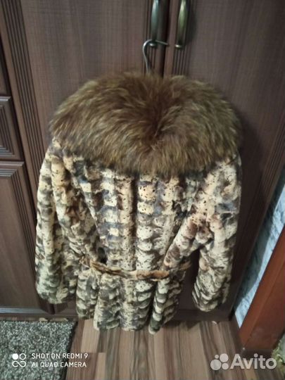 Норковый полушубок