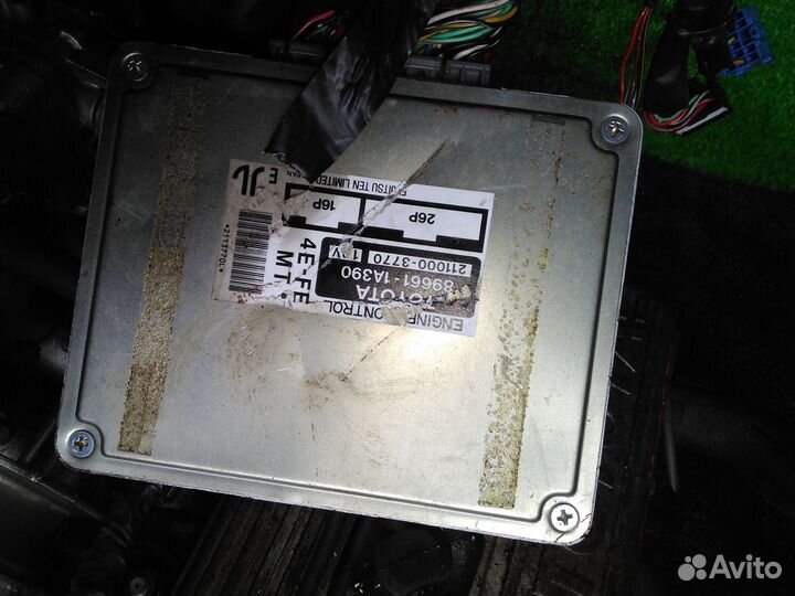 Контрактный двигатель Toyota 4E-FE 1.3 л. с Японии