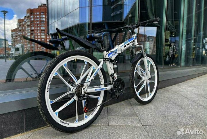 Велосипед новый складной на литых дисках