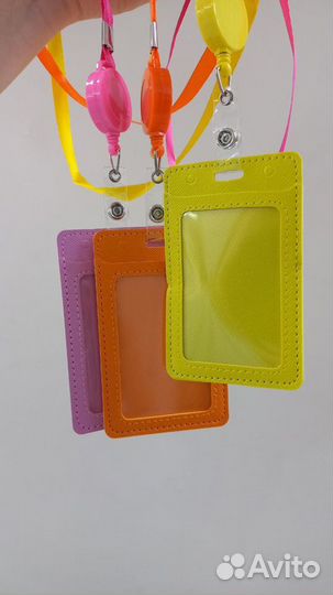 Держатель для пропуска, бейджа, чехол для карт