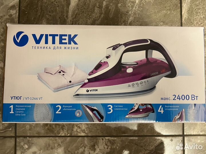Утюг vitek (новый )