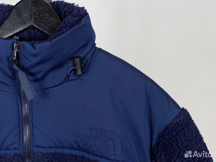 The North Face Sherpa Fleece Nuptse Dark Blue