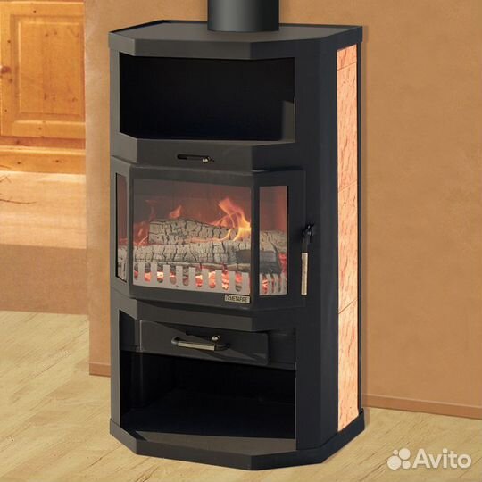Печь-камин Ангара аква (гк Мета)