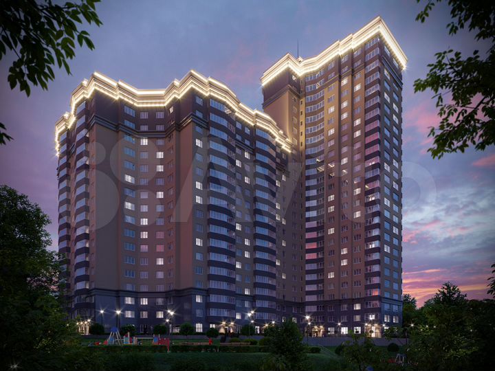 2-к. квартира, 40,9 м², 6/27 эт.