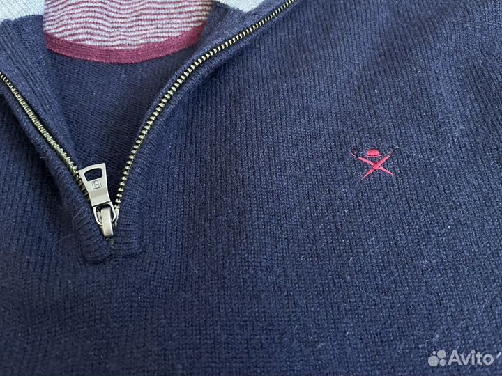 Hackett XXL оригинальный мужской шерстяной джемпер