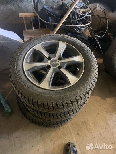 Колеса с литьем зима r14