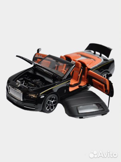 Металлическая модель Rolls-Royce кабриолет