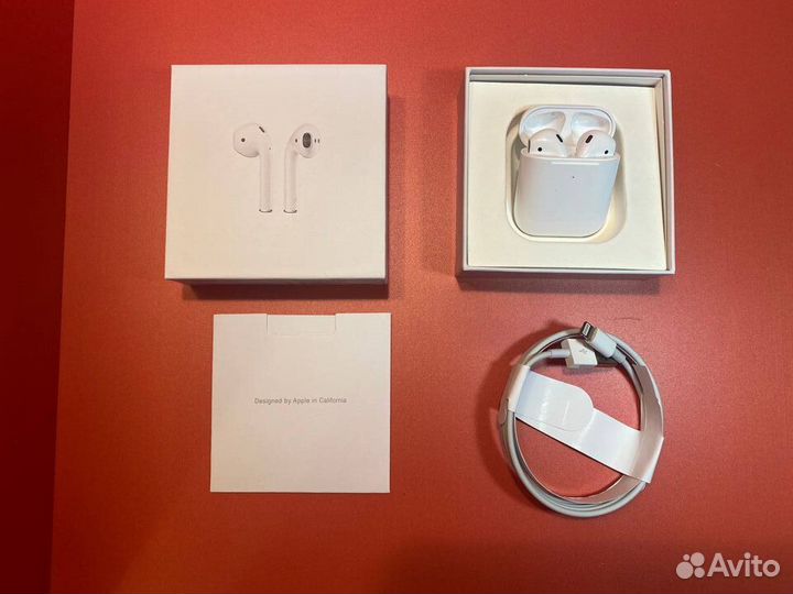 Наушники airpods 2 серия apple