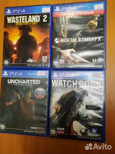 Игры для приставок ps4