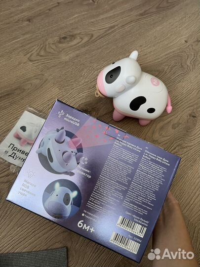 Интерактивная обучающая коровка Дуня от happy baby