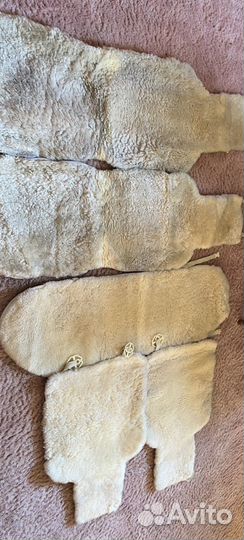 Чехлы из овчины на автомобильные сидения бу
