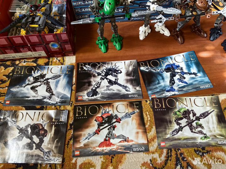 Lego Bionicle Rahkshi и Turaga