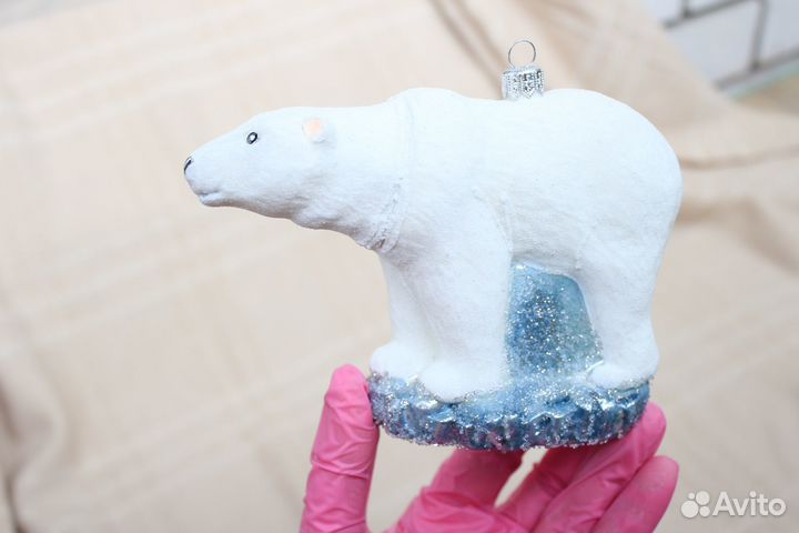 Елочные игрушки irena Медведица