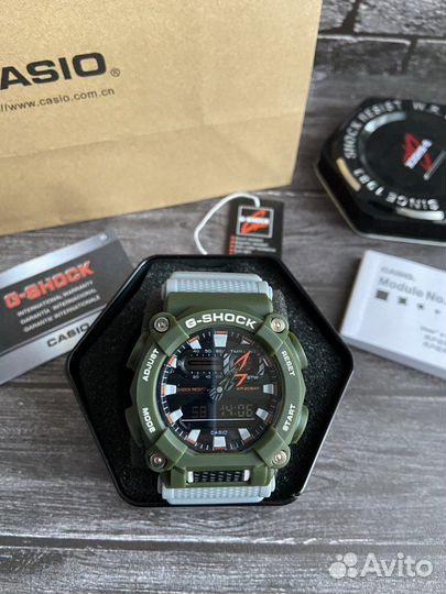 Часы Casio G-Shock GA-900 Оливковые