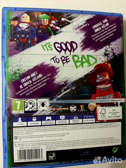 Lego DC Super Villains для PS4