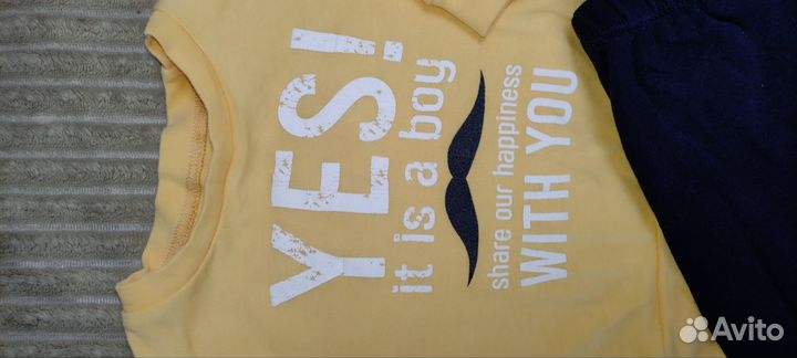 Одежда для мальчика 3-7 месяцев