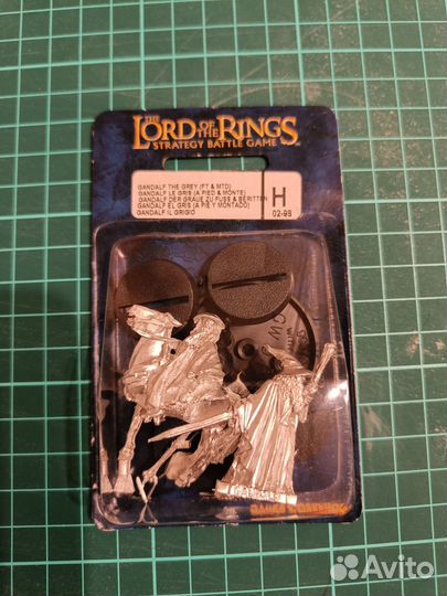 Гендальф Серый, миниатюра lotr, Games Workshop