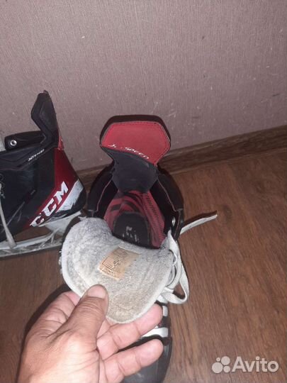 Коньки хоккейные ссм jetspeedft485
