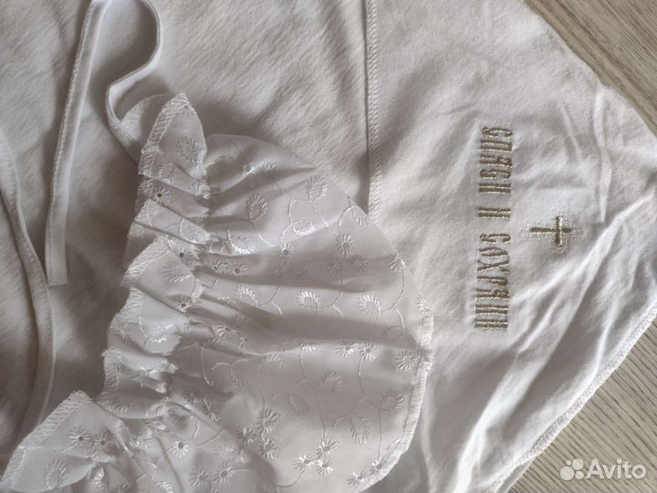 Крестильный набор для девочки новый